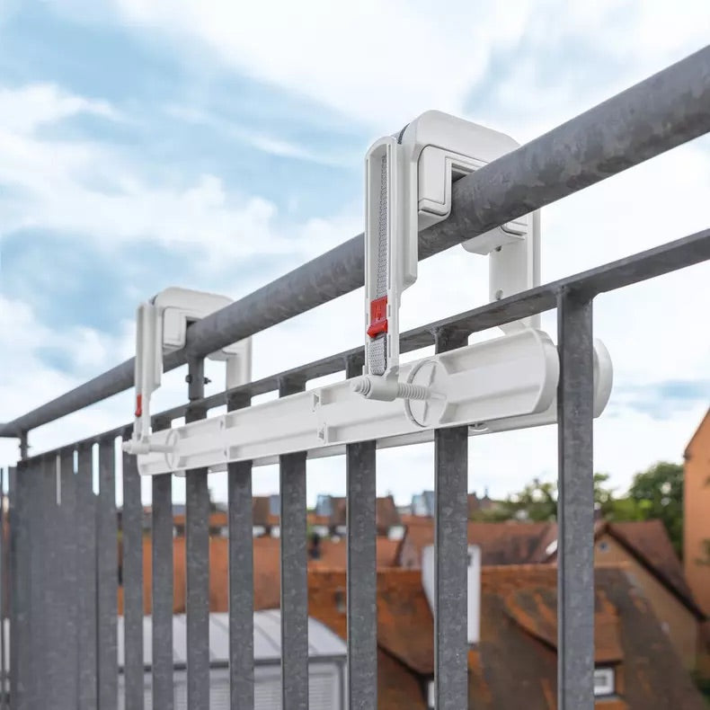 BALCONERA brackets DUO  + adapter set Negru