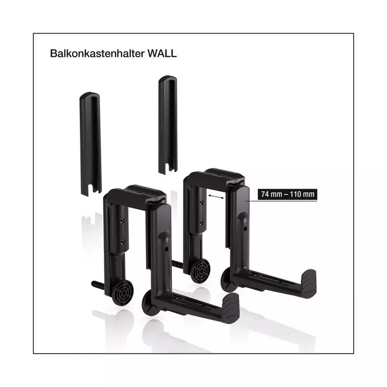 BALCONERA Brackets WALL Alb