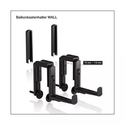BALCONERA Brackets WALL Alb